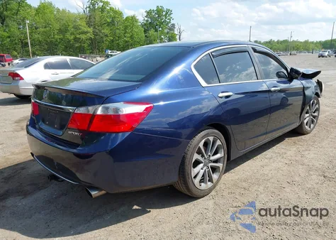 2015 Honda Accord Sport from USA, damaged, VIN 1HGCR2F59FA251086